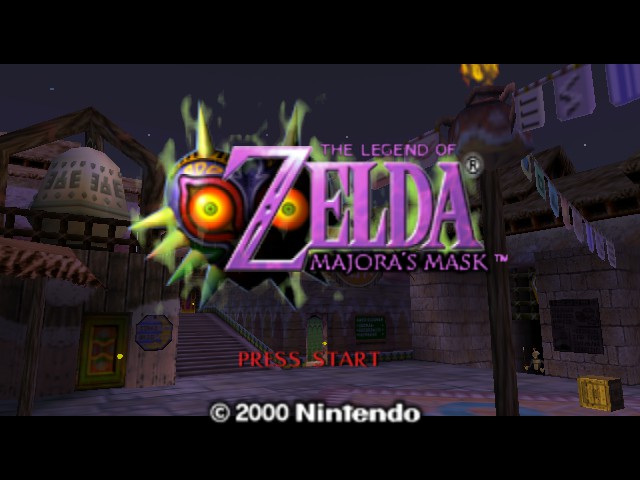 Legend of Zelda, The - Majora's Mask (pal version)